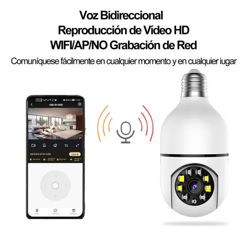 CAMARA BOMBILLO ROBOTICA